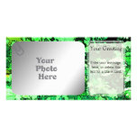 Leaf Music Pattern PhotoCard Template