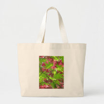 Leaf Pattern Canvas Bag