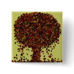 Leaf Tree Pin buttons