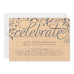 Leafy Celebrate Invitation