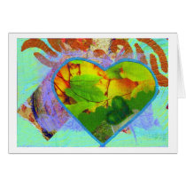 Leafy Heart Card