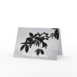 Leafy Silhouette cards