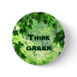 Leafy Think Green buttons