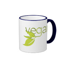 Leafy Vegan Coffee Mugs