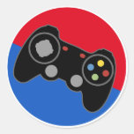League Pro Gamer Round Sticker