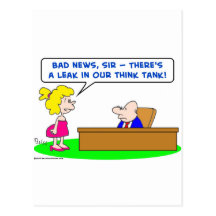 leak think tank post cards