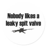 Leaky Spit Valve stickers
