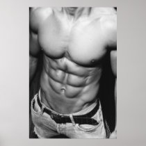 Lean Abs Poster