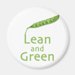 Lean and Green Fridge Magnets