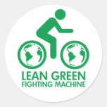 Lean Green Fighting Machine Sticker