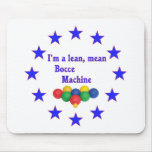 Lean Mean Bocce Machine Mouse Mats