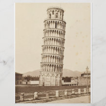 Leaning Tower of Pisa Flyer Design
