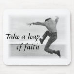 Leap of Faith Mousepad