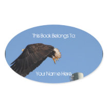 Leap of Faith Oval Sticker