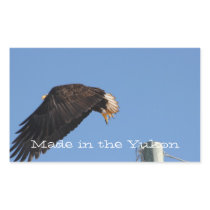 Leap of Faith; Yukon Territory Souvenir Sticker