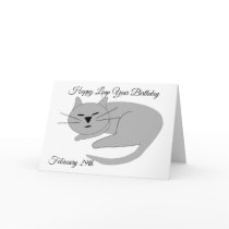 Leap Year Birthday Card