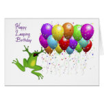 Leap Year Happy Birthday Greeting Card