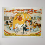 Leap Year Ladies / Clown Women Circus Poster posters