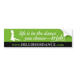 Leaping Dancer bumper stickers