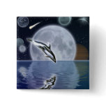 LEAPING DOLPHIN II Fantasy Button