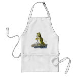 Leaping largemouth bass aprons