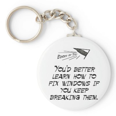 Learn how to replace windows! key chain by EchoesofDad