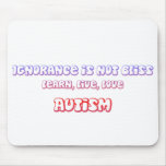 Learn, Live, Love Autism Mouse Pads
