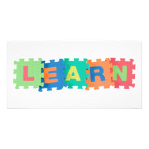 Learn Photo Card