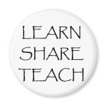 Learn Share Teach Refrigerator Magnets