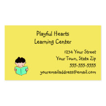 Learning Centre Business Cards