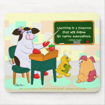 Learning Is A Treasure Mouse Pad