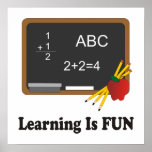Learning is Fun Poster