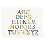 learning, letters, alphabet post cards