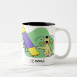 Learning the Teeter Agility Mug