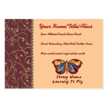 Learning To Fly Business Card Template