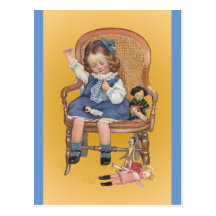 Learning To Sew Postcard