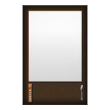 Leather background with social media icons stationery paper
