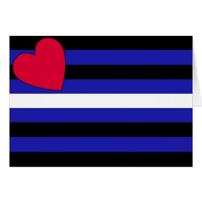 Leather Flag Greeting Cards by AtlasShrugging