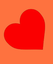 LEATHER HEART SYMBOL T SHIRTS
