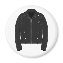 Leather Jacket Magnet