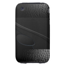 Leather-Kevlar padded iPhone 3G/3GS case (Tough) iPhone 3 Tough Covers