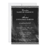 Leather & Lace Offbeat Biker Wedding Invitation