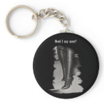 Leather Lace Up Boots Key Chains keychains