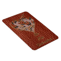 Leather-Look Valentine Soft Flexible Magnet