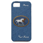 Leather n Lace Horses iPhone 5 Case