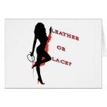Leather or Lace? cards