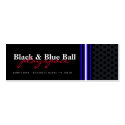 Leather Play Party Ticket business cards