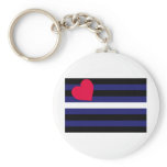 Leather Pride Key Chain