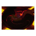 Leather Reflection Greeting Card