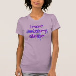 Leave Britney Alone t-shirts